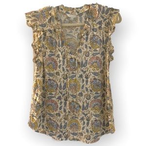 Lucky Brand Small Shirt With Ruffles